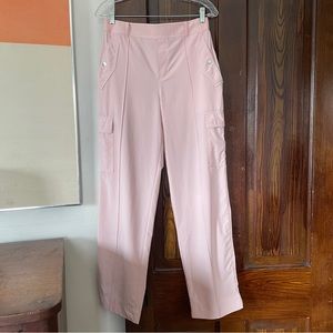 Athleta Vienna Pull On Cargo Pants Pink Size 8